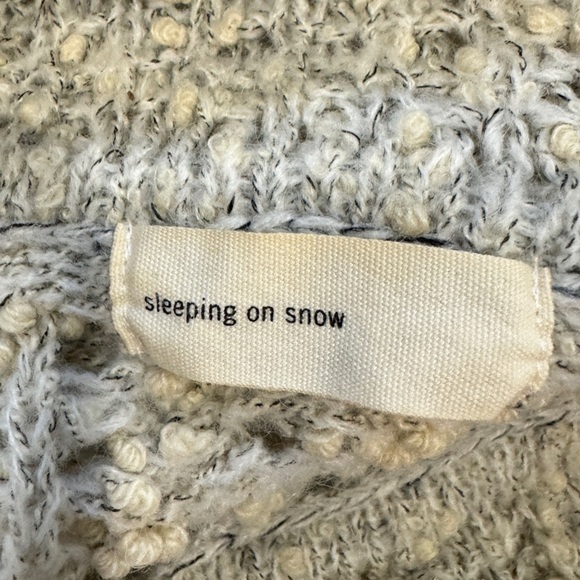 Anthropologie Sleeping on Snow Knit Cowl Neck Sweater (XS) - Picture 6 of 8